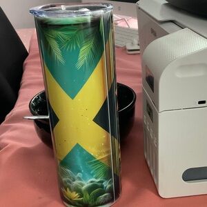 Jamaican Flag Tumbler